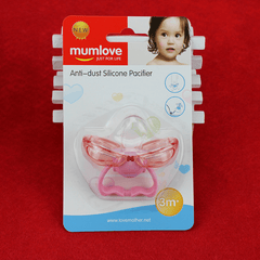Thumb Pacifier with Auto Closing & Dust-proof Silicone Mouthpiece