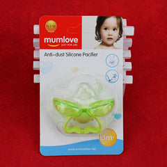Thumb Pacifier with Auto Closing & Dust-proof Silicone Mouthpiece