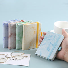 A7 Mini Pocket Notebook With Pen Slot 100 Sheets