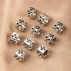10 Vintage Gold Hair Rings for Braids Hair Cuff Accessories