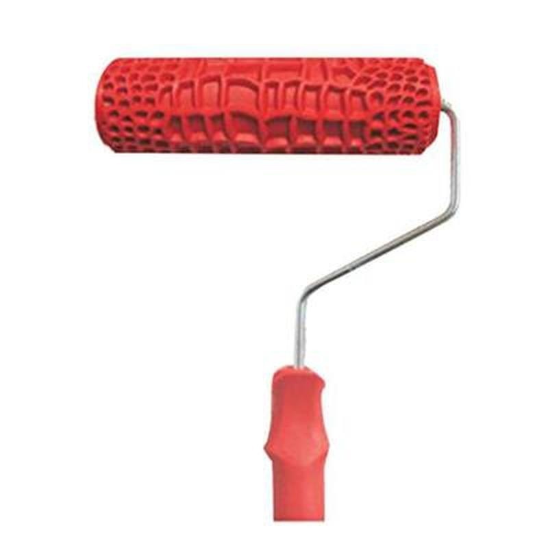 1Pcs 17.78 cm Crocodile Skin Pattern Paint Roller Stamp for Wall Decor