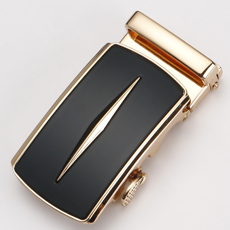 Men's Automatic Buckle Head Casual Business Accessory