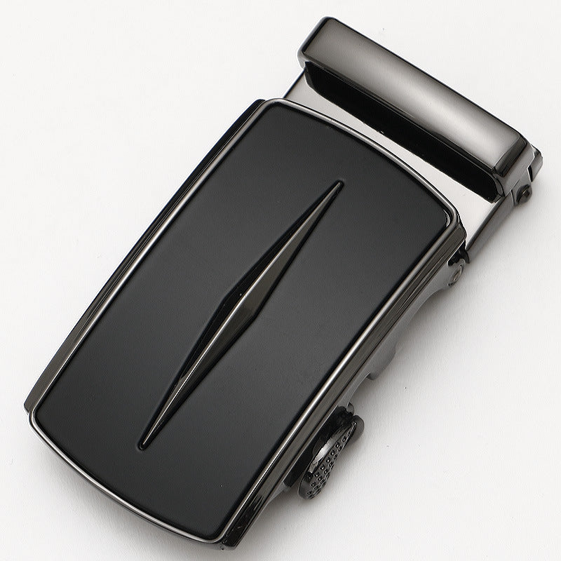 Men's Automatic Buckle Head Casual Business Accessory