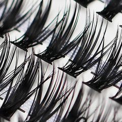 240pcs C Curl Cluster Lashes 10D 20D 30D Mixed Pack for Extensions & Makeup