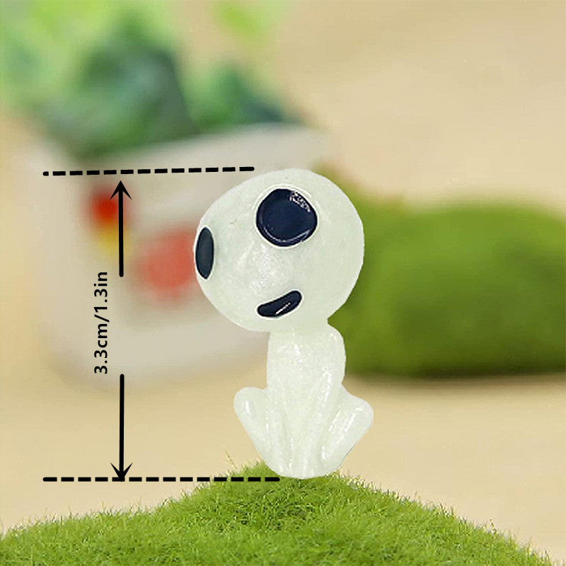 10pcs Glowing Tree Spirits for Outdoor Garden Decor