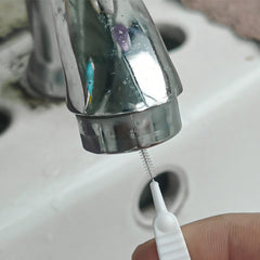 10pcs Shower Nozzle Cleaning Brush Head Anti Clogging Small Brush Pore Gap Clean