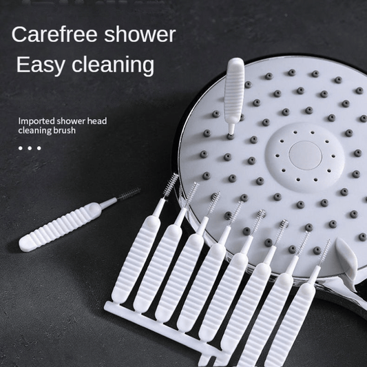 10pcs Shower Nozzle Cleaning Brush Head Anti Clogging Small Brush Pore Gap Clean