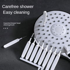 10pcs Shower Nozzle Cleaning Brush Head Anti Clogging Small Brush Pore Gap Clean