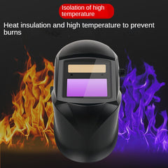 Solar Power Auto Darkening Welding Helmet Adjustable Grinding Hood