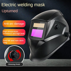 Solar Power Auto Darkening Welding Helmet Adjustable Grinding Hood