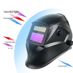 Solar Power Auto Darkening Welding Helmet Adjustable Grinding Hood