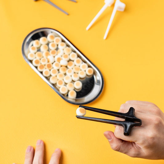 1pc Multifunctional Finger Chopsticks for Snacks Clean Hands and Playing Games