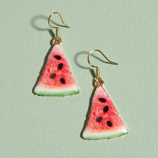 Simulation Mini Food Cake Fruit Hook Earrings Jewelry Gift