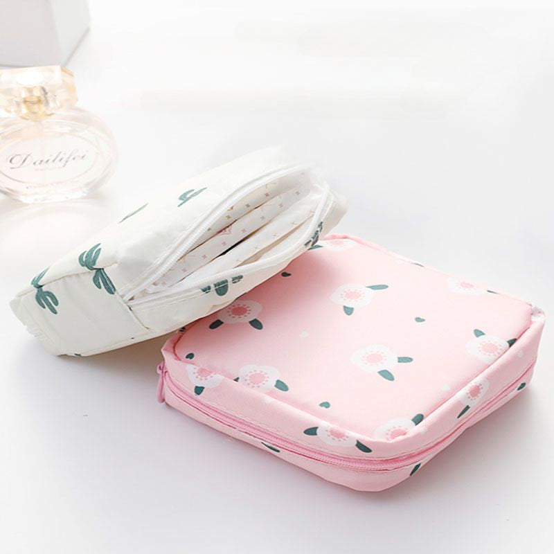 Waterproof Sanitary Napkin Travel Storage Bag Makeup Organizer