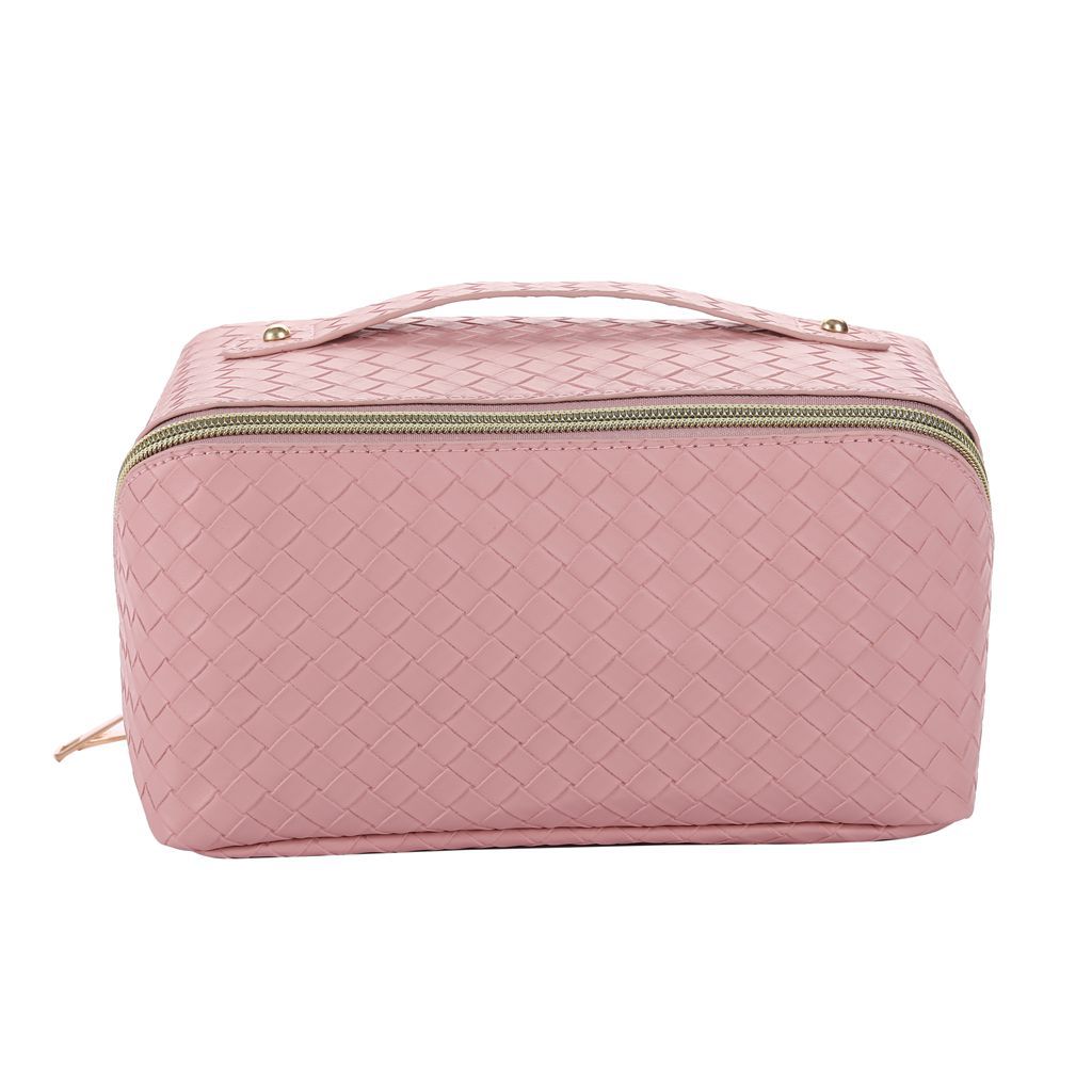 Large Capacity Travel Cosmetic Bag Waterproof Toiletry Bags with Divider