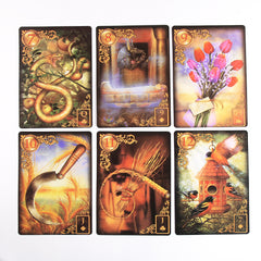 Gilded Reverie Lenormand Fortune Telling Divination Board Game
