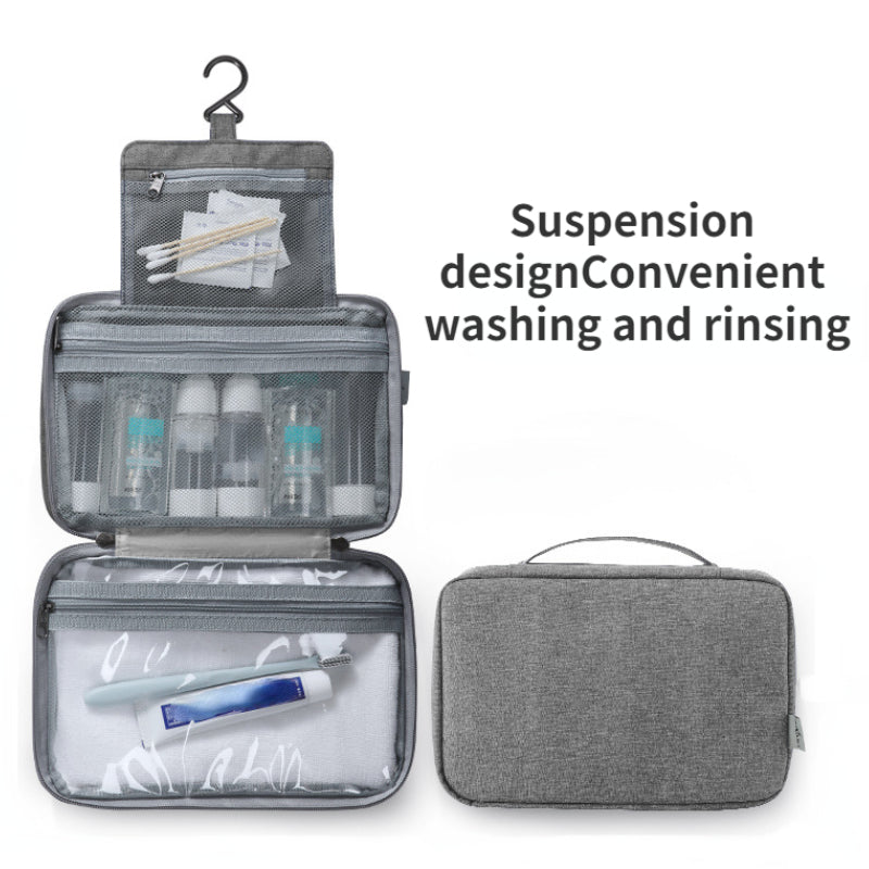 Portable Waterproof Toiletry Bag Dry/Wet Separation Travel Storage Bag