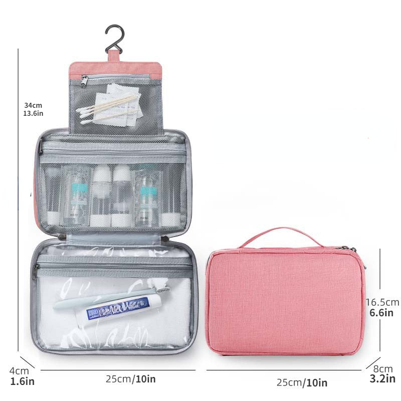 Portable Waterproof Toiletry Bag Dry/Wet Separation Travel Storage Bag