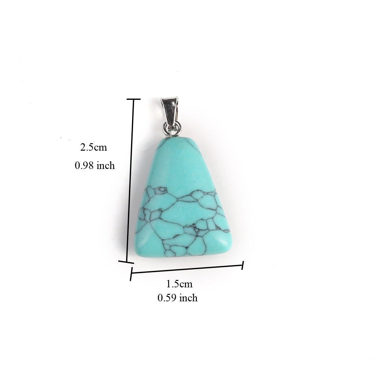10pcs Mixed Natural Stone Pendant for Jewelry Making DIY Necklace Bracelet