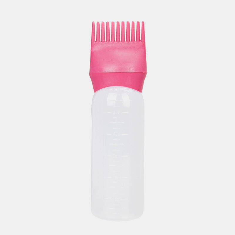 120ml Hair Dye Squeeze Bottle with Comb Applicator