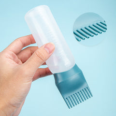 120ml Hair Dye Squeeze Bottle with Comb Applicator