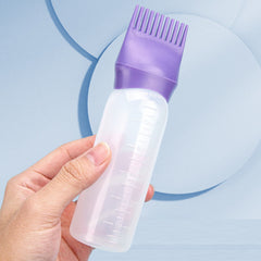 120ml Hair Dye Squeeze Bottle with Comb Applicator