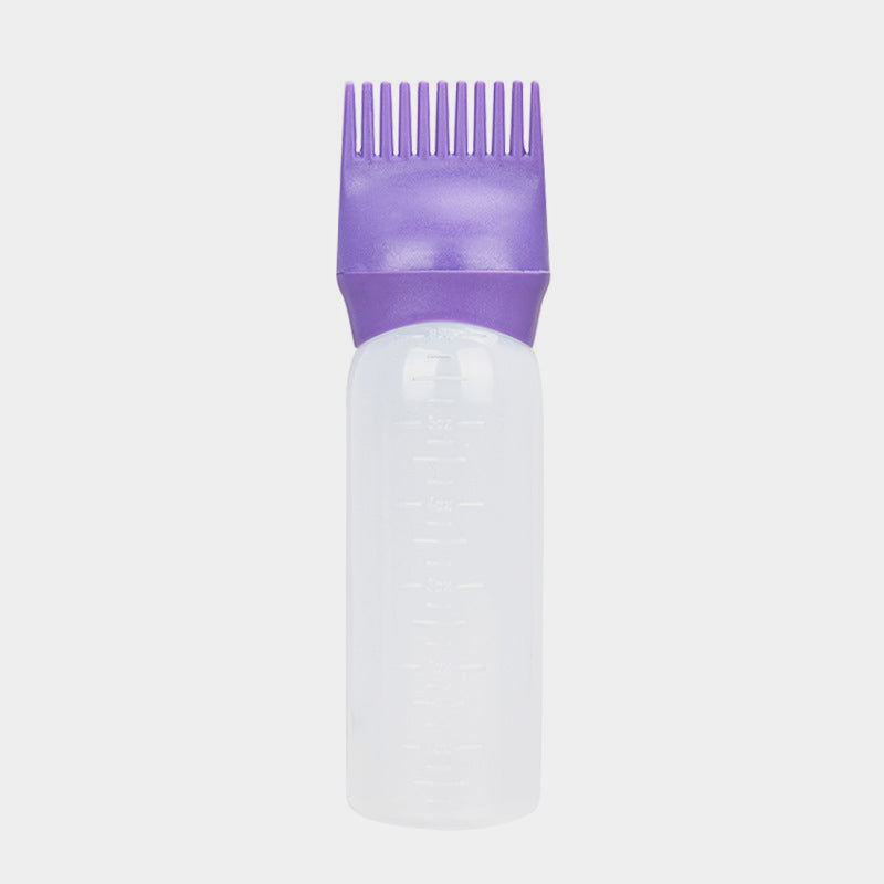 120ml Hair Dye Squeeze Bottle with Comb Applicator