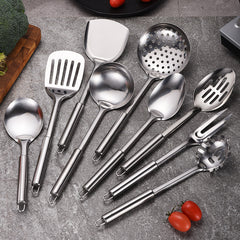 Stainless Steel Non-stick Spatula Long Handle Turner