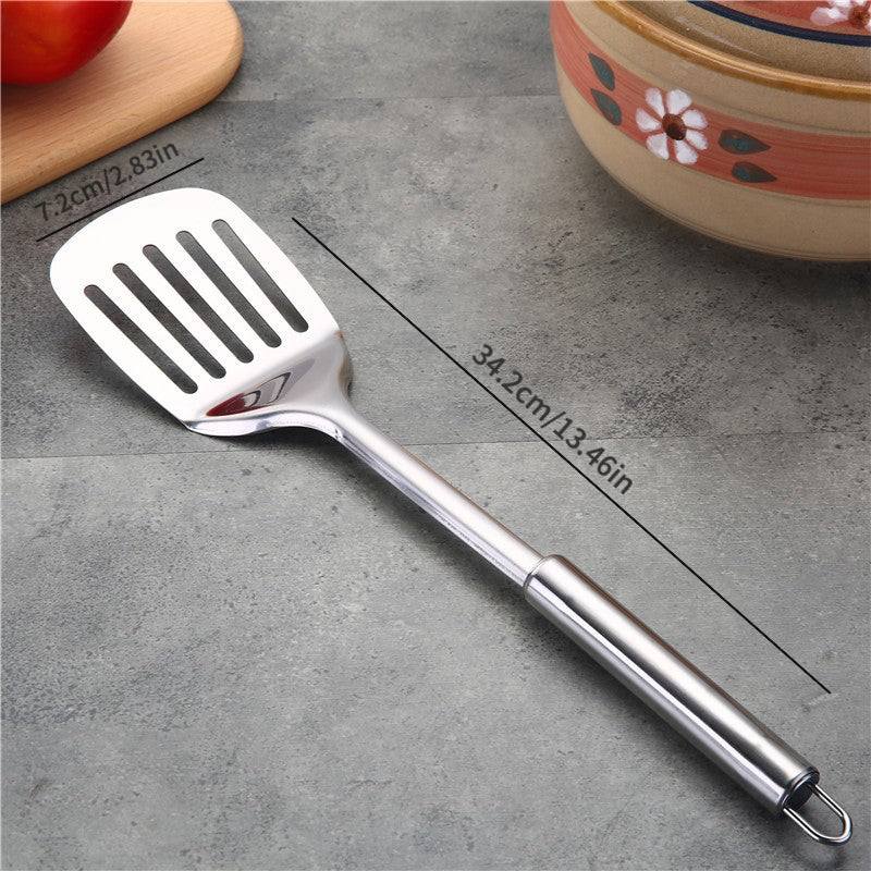 Stainless Steel Non-stick Spatula Long Handle Turner