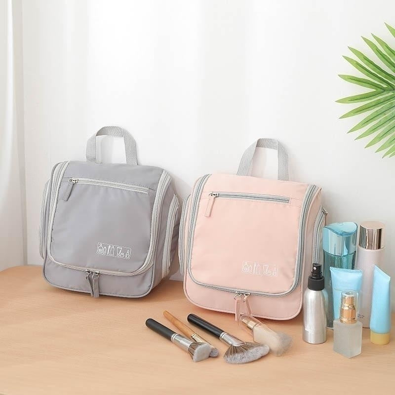 Large Hanging Toiletry Bag Waterproof Travel Cosmetic Bathroom Storage