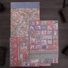 10 Sheets Christmas Magic Paper Stickers for DIY Arts Crafts