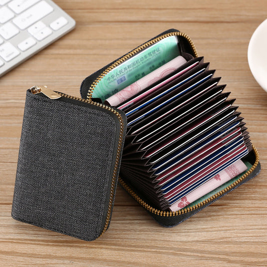Card Slots Card Holder Portable Wallet & Coin Purse