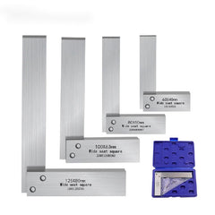 Steel Hardened Angle Ruler 90 Right Angle Set for Machinists