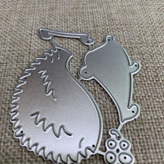 1pc Hedgehog Metal Cutting Dies For DIY Scrapbooking Embossing Handcraft