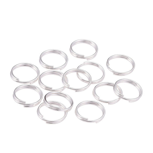 200pcs 4 10mm Jump Rings Split Rings for DIY Jewelry Making