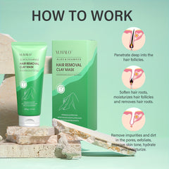 Aloe Hair Removal Cream For Men And Women Painless Hair Remover Moisturizing