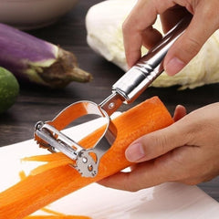 Stainless Steel Peeler for Vegetable and Fruit Prep - Camping and Picnics