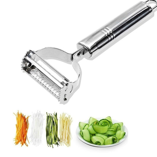 Stainless Steel Peeler for Vegetable and Fruit Prep - Camping and Picnics