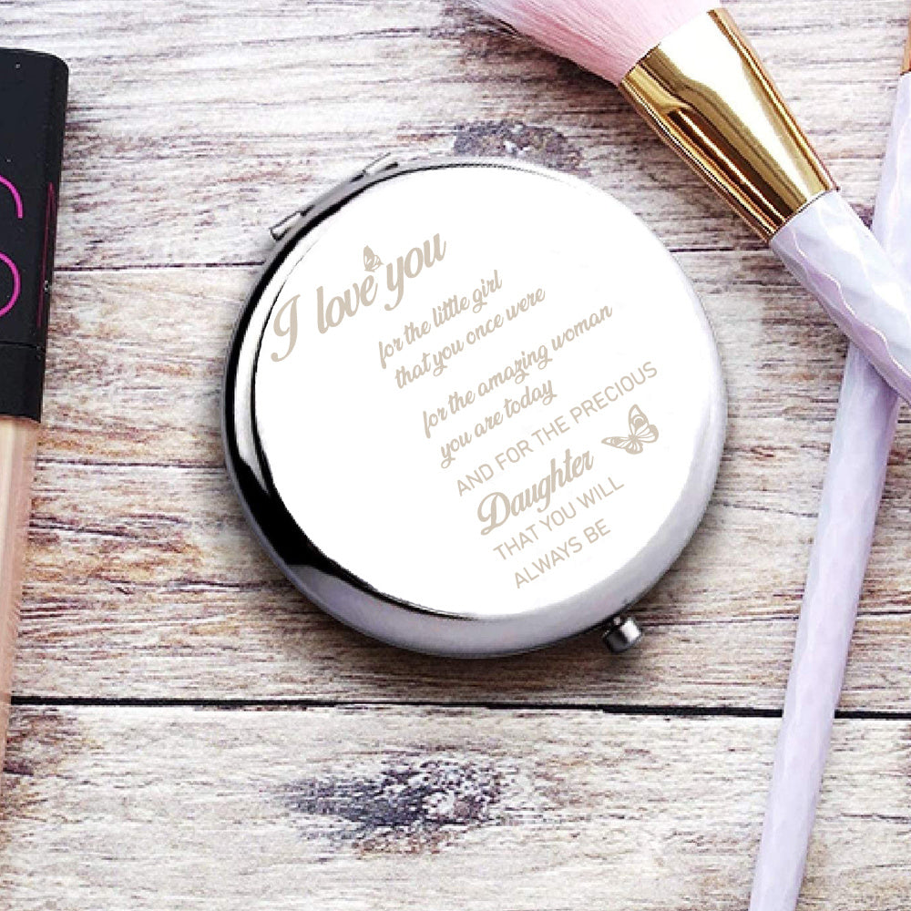 You Are Loved Pocket Makeup Mirror - Encouragement Gift for Women