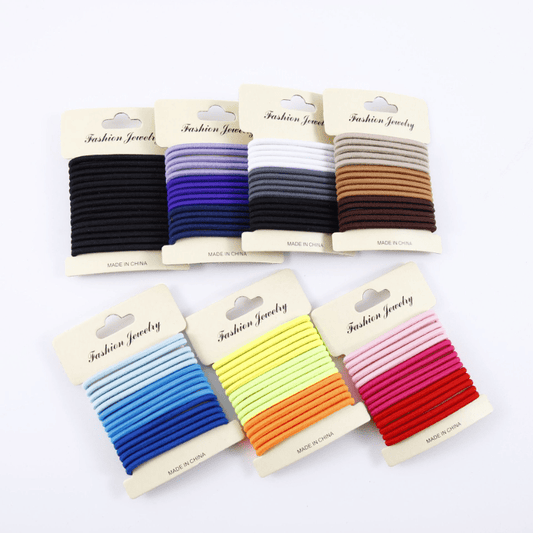 15pcs Elastic Hair Tie Hair Rope Ponytail Holder Hair Accessories