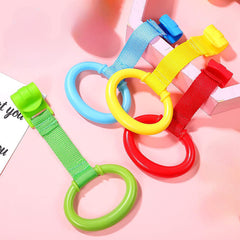 4pcs Pull Ring For Playpen Baby Crib Hooks General Use Hooks Baby Toys Pendants