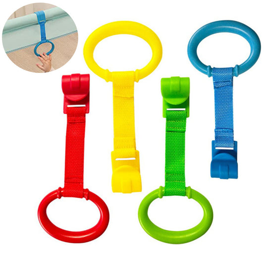 4pcs Pull Ring For Playpen Baby Crib Hooks General Use Hooks Baby Toys Pendants