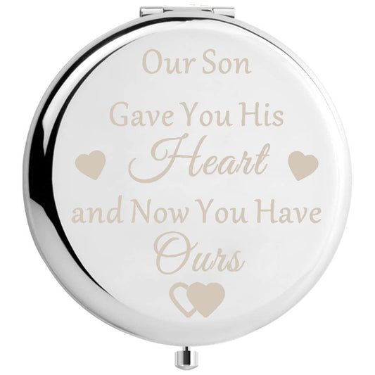 Bride Tribe Compact Mirror Bridesmaid Wedding Gift