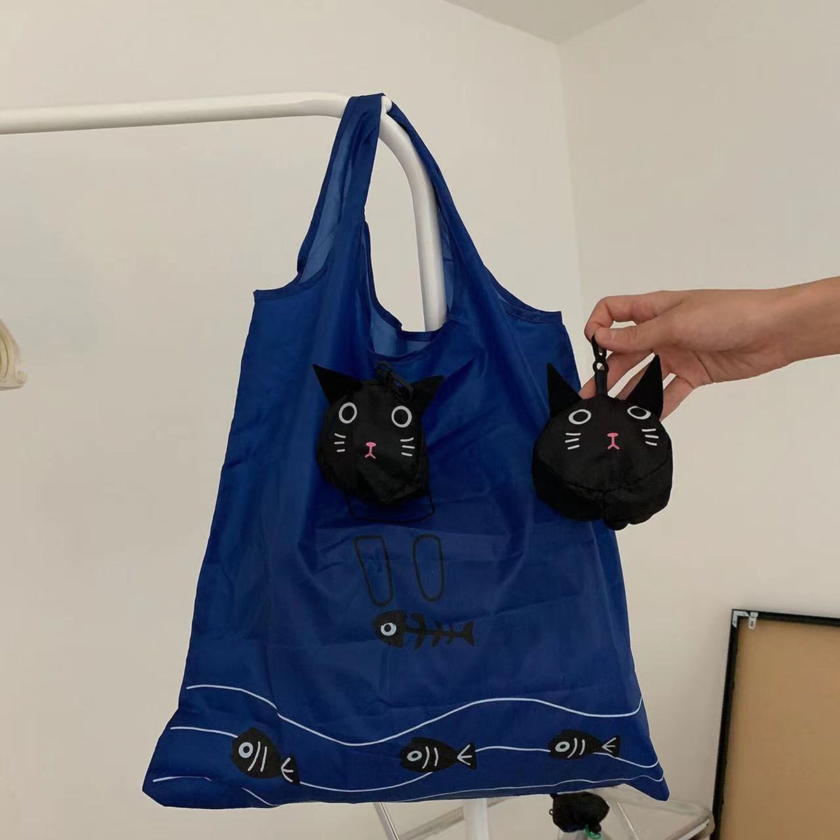 Reusable Shopping Bag Cartoon Animal Eco Friendly Portable Supermarket Shopping