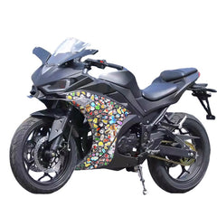 40pcs Retro Boarding Card Stickers Waterproof Travel Laptop Car Motorcycle