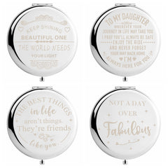 Daughter From Mom Dad Makeup Mirror Graduation Wedding Birthday Gift