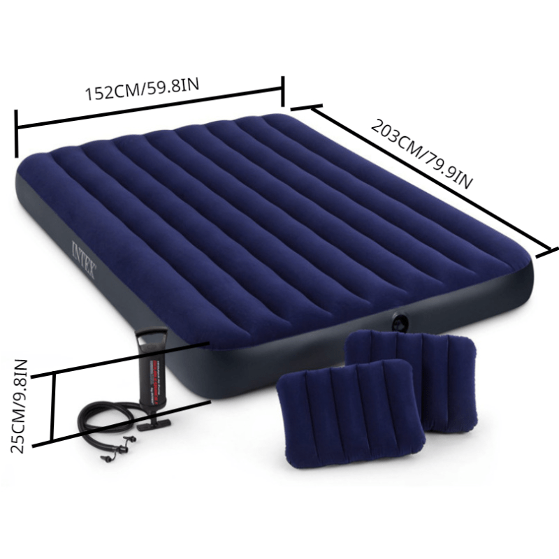 Double Air Mattress for Outdoor Camping and Hiking