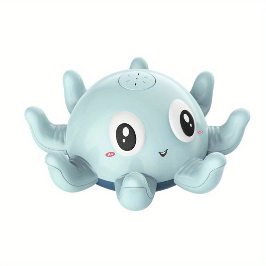 Octopus Baby Bath Toy with Water Spray, Light & Music