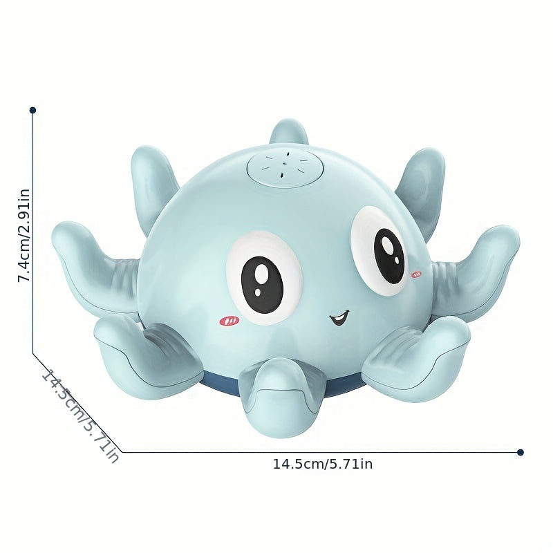 Octopus Baby Bath Toy with Water Spray, Light & Music