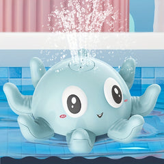 Octopus Baby Bath Toy with Water Spray, Light & Music